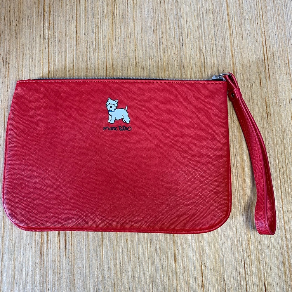 Marc Tetro Westie Red Backpack & Wristlet Set NIB NWT !!NO GIFT BOX!! - Picture 10 of 12